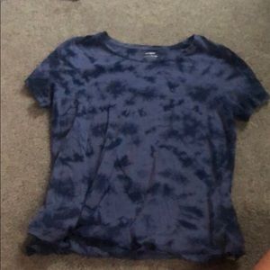 Blue Tie Dye Tee